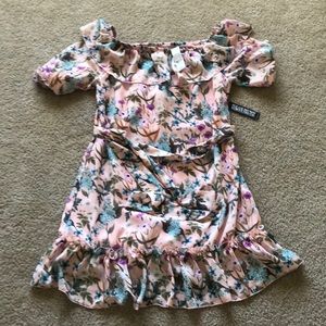 New York & Co Sweet Pea Ruffle Dress